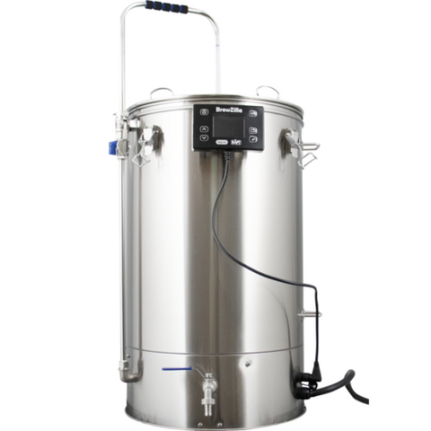 BrewZilla All Grain Brewing System - Gen 4 - Integrated Pump - Includes Wort Chiller - Wifi - Bluetooth - Rapt - 65L - 17.1G - 220V