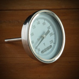 3" Dial Thermometer with 2" Probe