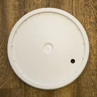 7.8 Gallon Fermentation Bucket Lid - Drilled with Grommet