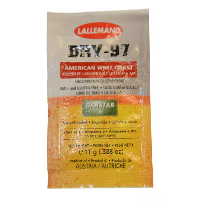 BRY-97 Ale Yeast, 11 g