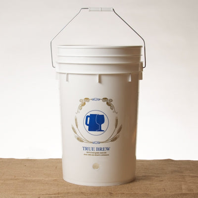 6.5 gallon bucket drilled for spigot