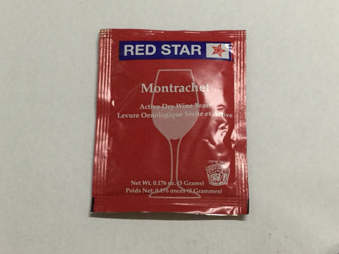 Red Star Classique (Montrachet) Wine Yeast, 5 gm