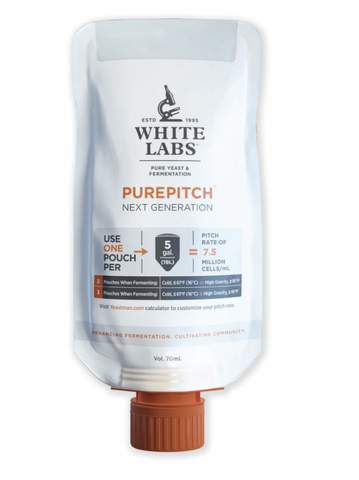 White Labs 566 Belgian Saison II Ale Yeast PurePitch® Next Generation